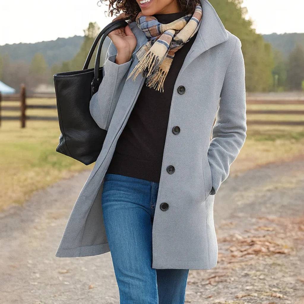 Cappotto Curvera grigio chiaro