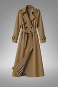 Trench beige, vista intera
